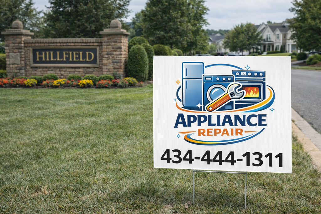 Machine Repair Sign Appliance Repair Yard Signs | Washer and Dryer Service Marketing ...