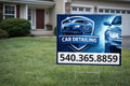 Car Detailing & Auto Wash Yard Signs | Custom Design