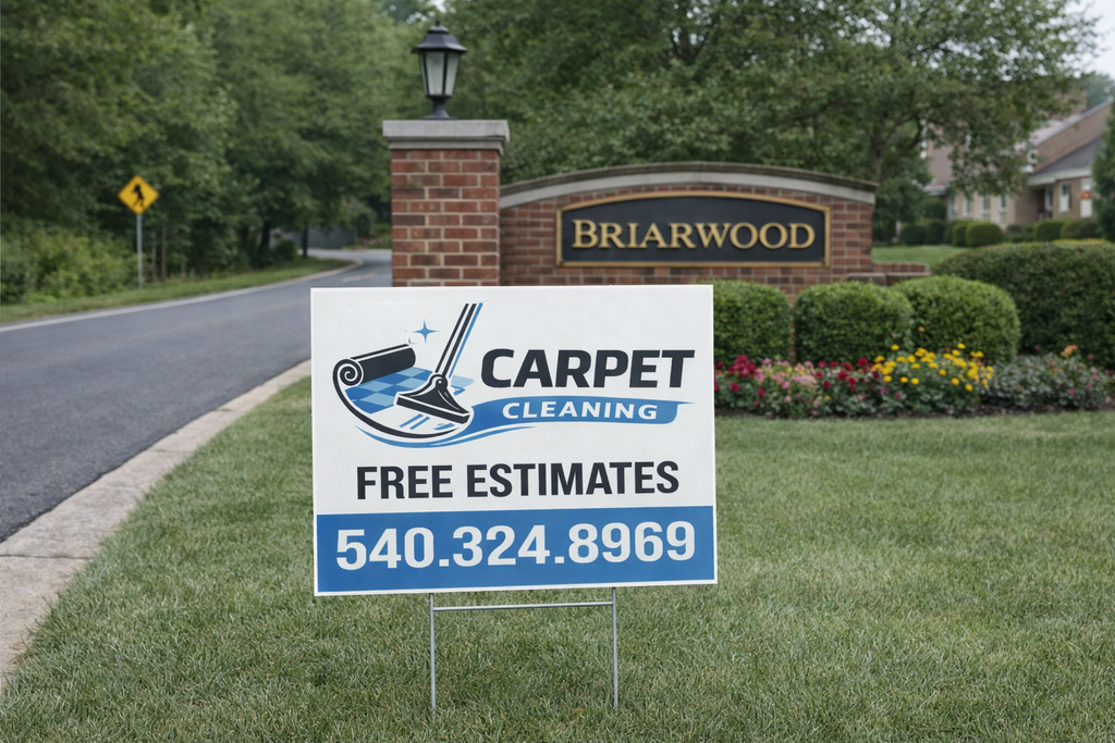 Carpet Steam Cleaning Service Business Yard Signs