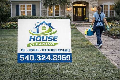 House Maid Service Yard Signs