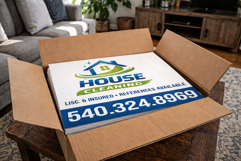 Yard Signs Delivered