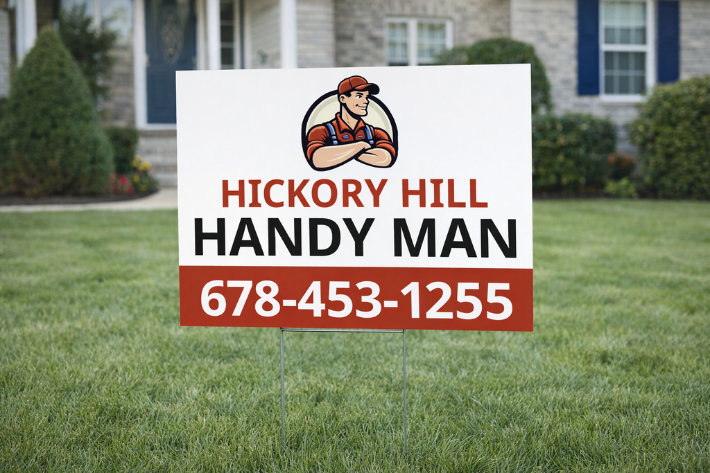 Handyman Service and Home Repair Property Yard Signs