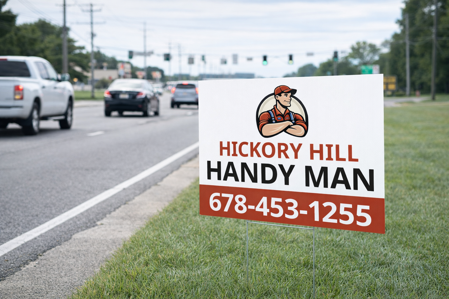Handyman Service and Home Repair Property Yard Signs