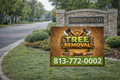 Tree Cutting & Removal Service Business Yard Signs