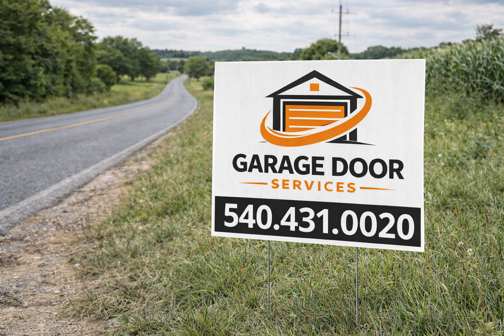 Garage Door Installation & Repair Yard Signs