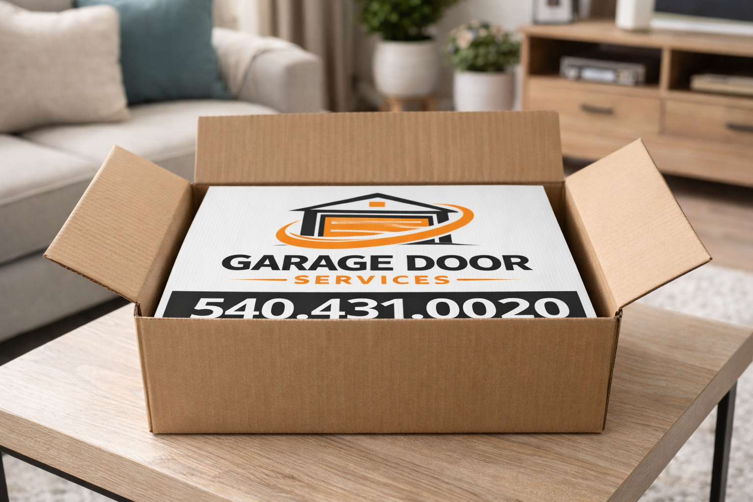 Garage Door Installation & Repair Yard Signs