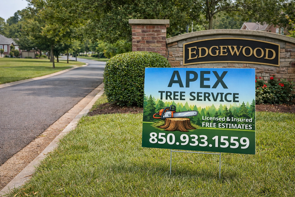 Tree Removal & Pruning Service Business Yard Signs