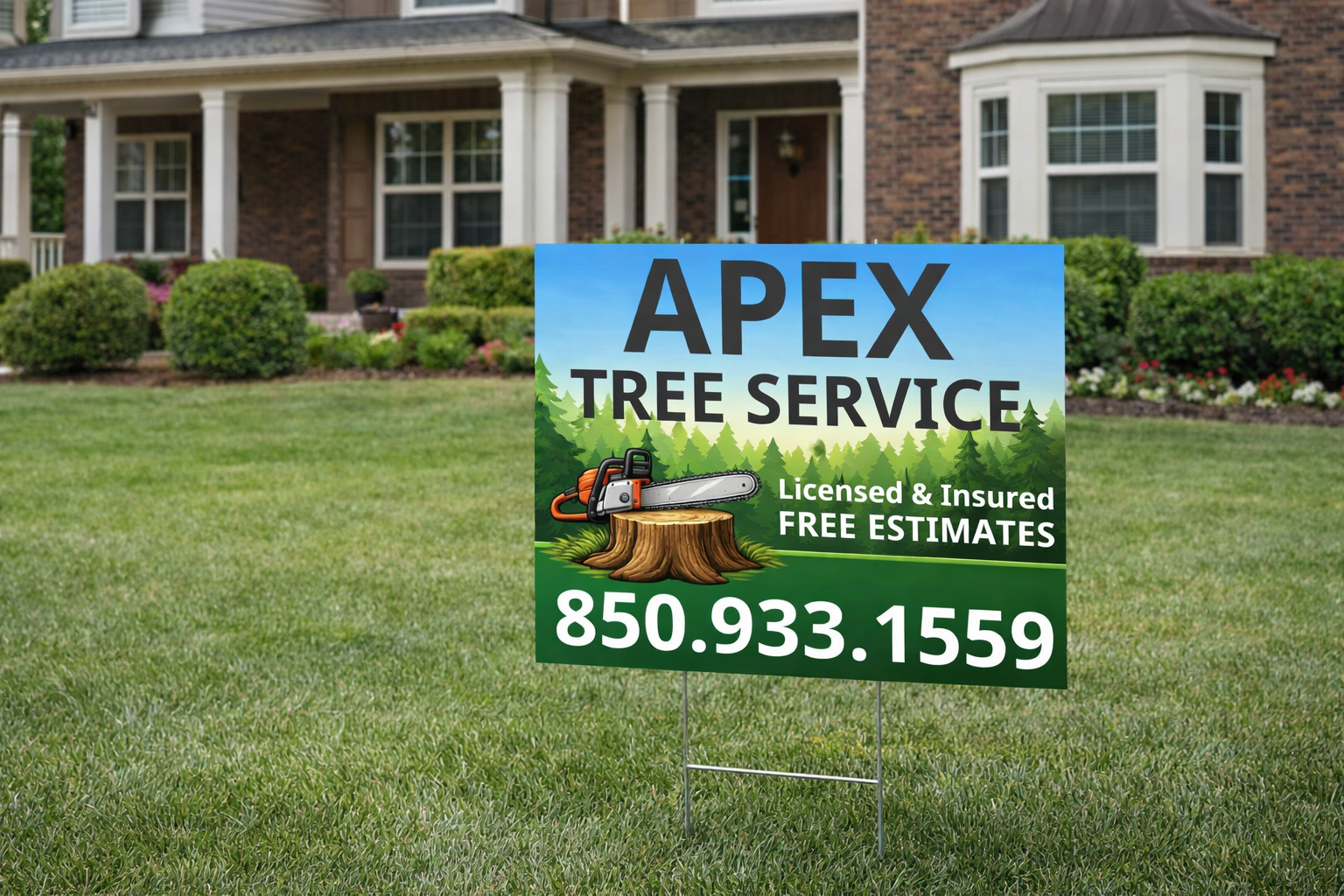 Tree Removal & Pruning Service Business Yard Signs