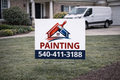 Painting Contractor and Home Exterior Finishing Yard Signs