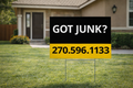 Junk Removal & Dumpster Rental Yard Signs