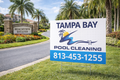 Pool Cleaning and Installation Service Yard Signs