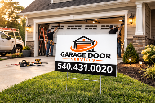 Garage Door Installation & Repair Yard Signs