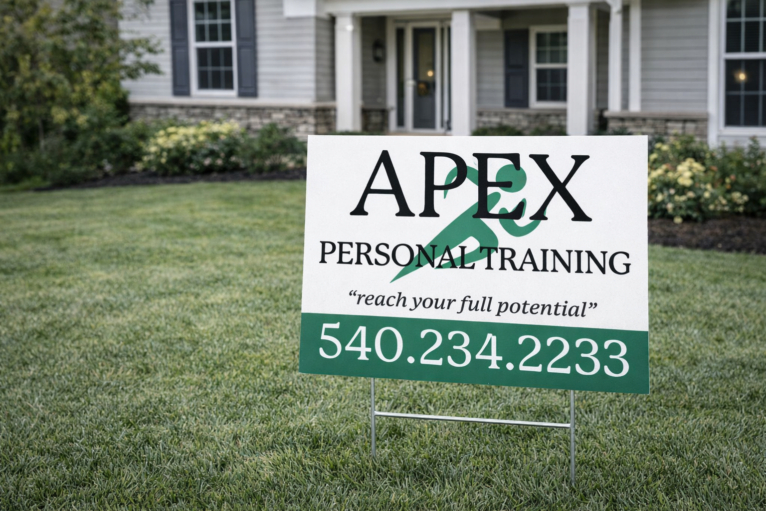 Personal Trainer Yard Signs | Professional Fitness & Strength Coaching