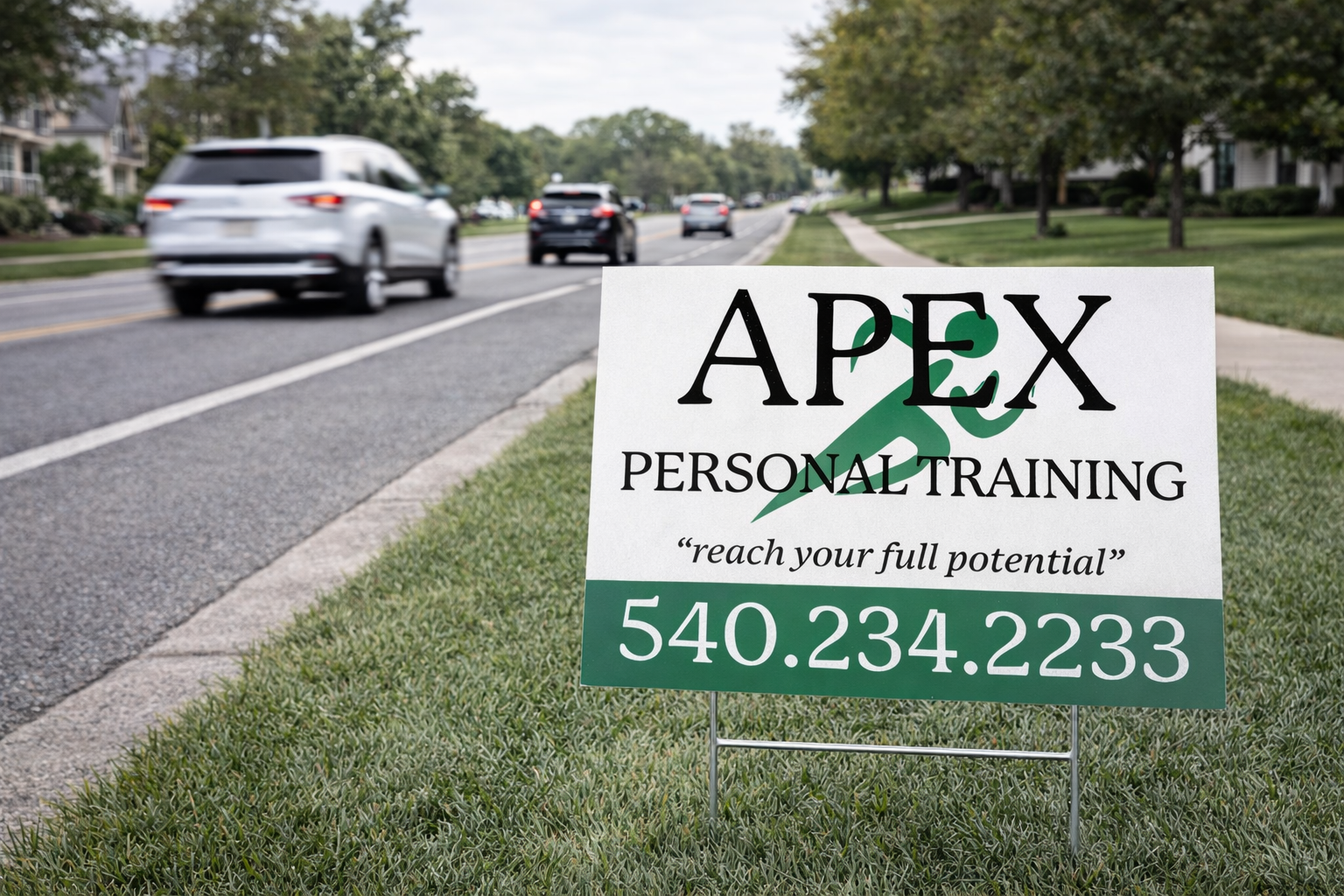 Personal Trainer Yard Signs | Professional Fitness & Strength Coaching