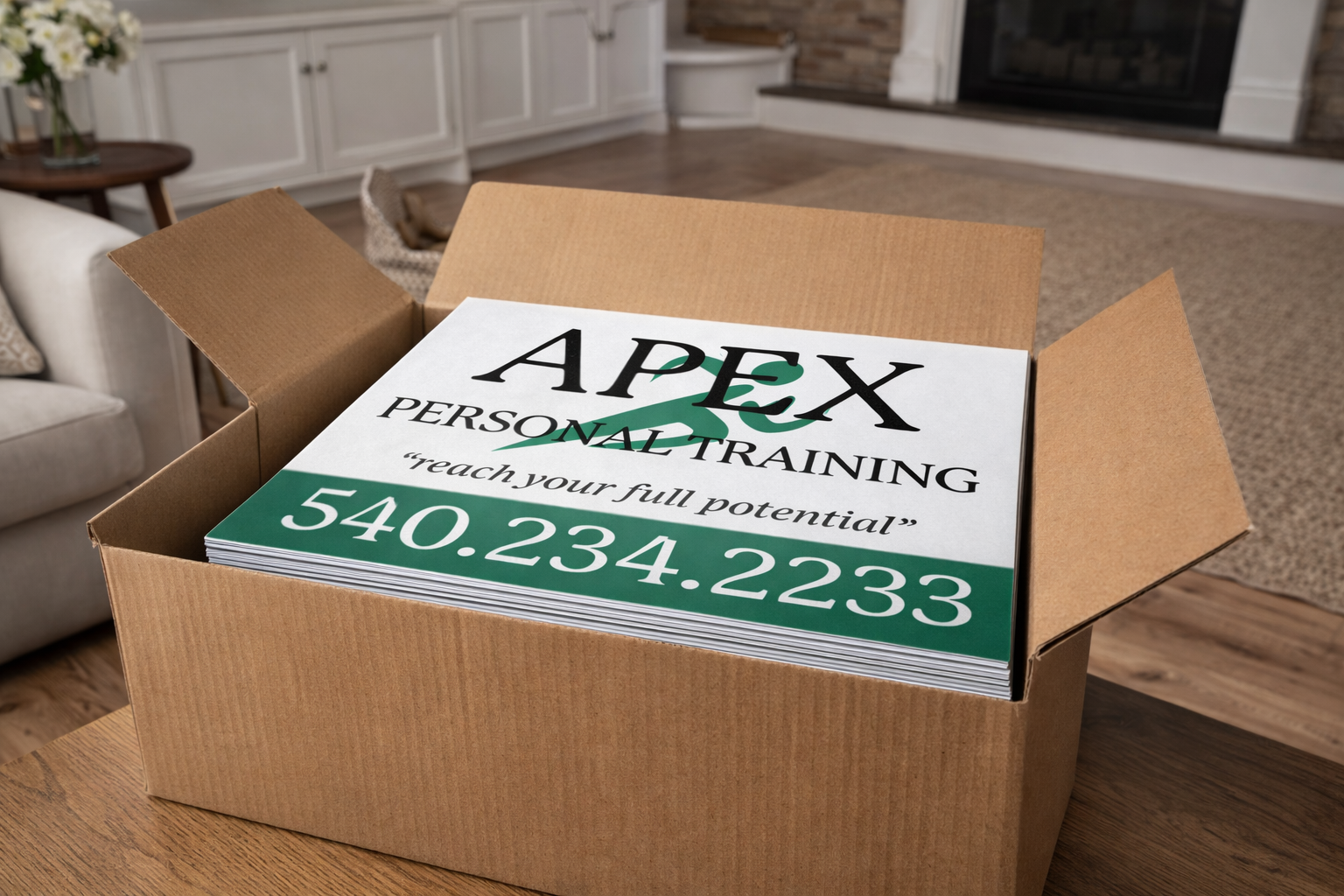 Personal Trainer Yard Signs | Professional Fitness & Strength Coaching