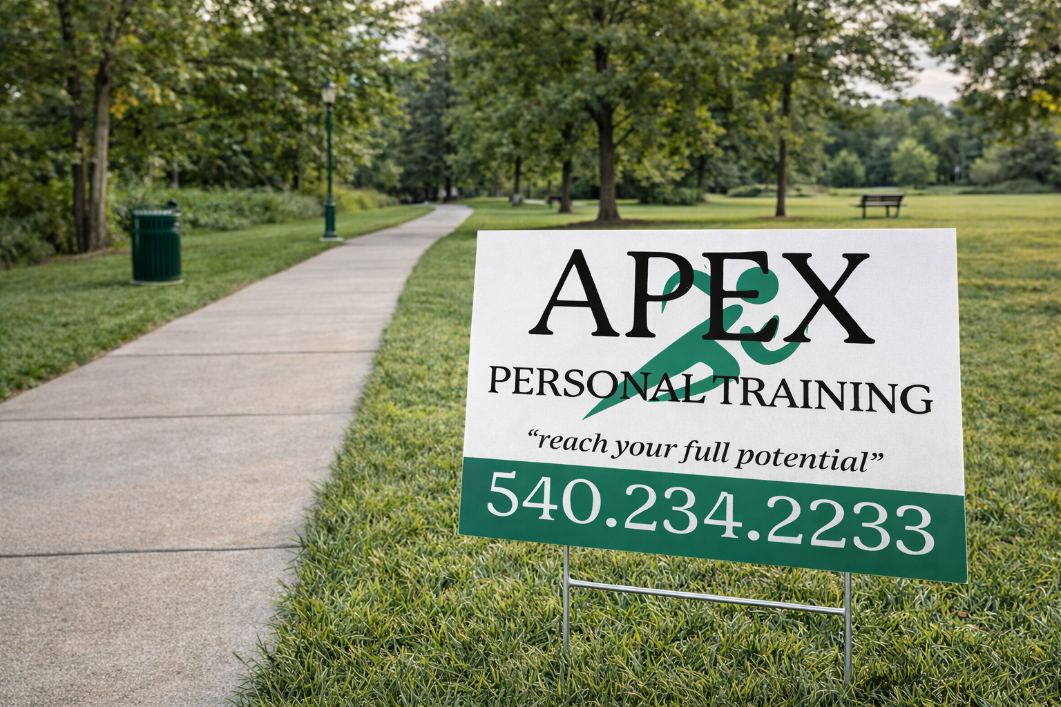Personal Trainer Yard Signs | Professional Fitness & Strength Coaching