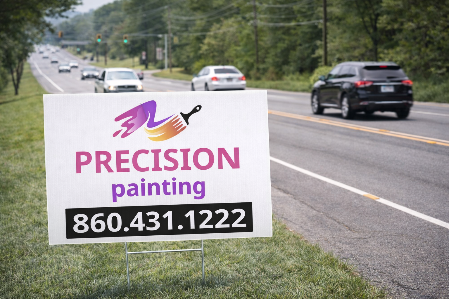 Painting Contractor Business Yard Signs