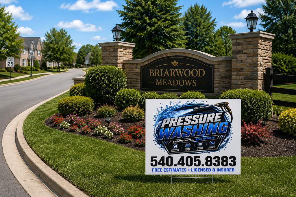 Soft Washing Pressure Washer Service Yard Sign | Get Leads Now! [C103]
