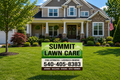 Professional Lawn Care & Mowing Service Business Yard Signs