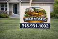 Deck and Patio Construction Contractor Yard Signs