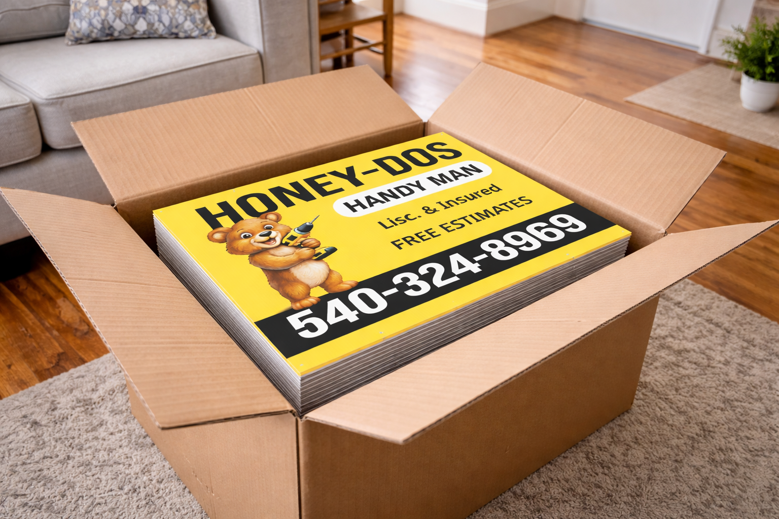 Handyman Business Yard Signs | Multi-Trade Repair & Maintenance Signage