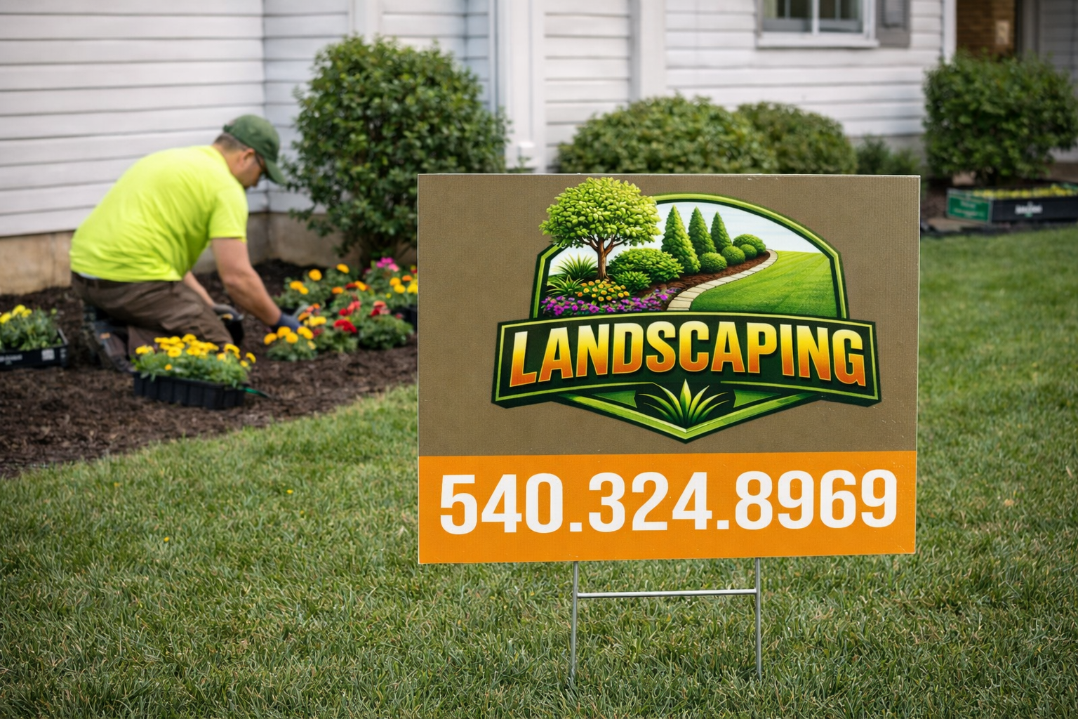 Landscaping Service Business Yard Signs | Get Leads NOW!