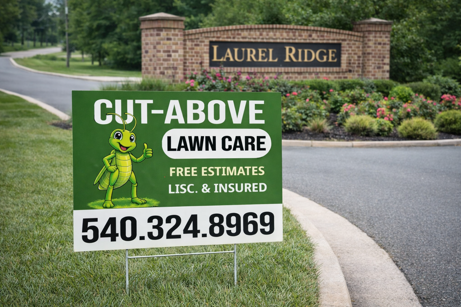 Lawn Care & Mowing Service Business Yard Signs | Drive Leads