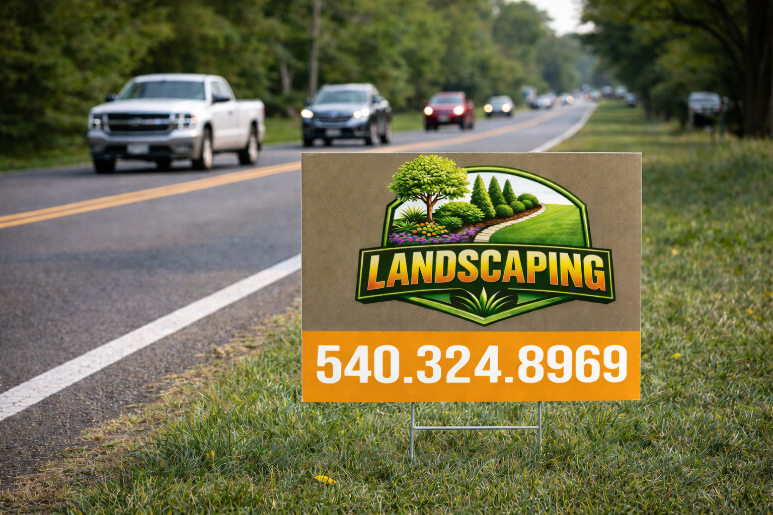 Landscaping Service Business Yard Signs | Get Leads NOW!