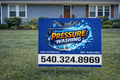 Custom Pressure Washing Service Yard Sign | Soft House Washing Advertising