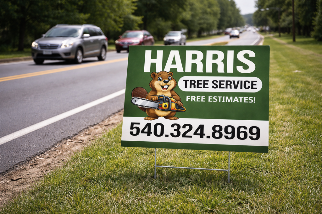 Tree Removal Service & Pruning Business Yard Signs