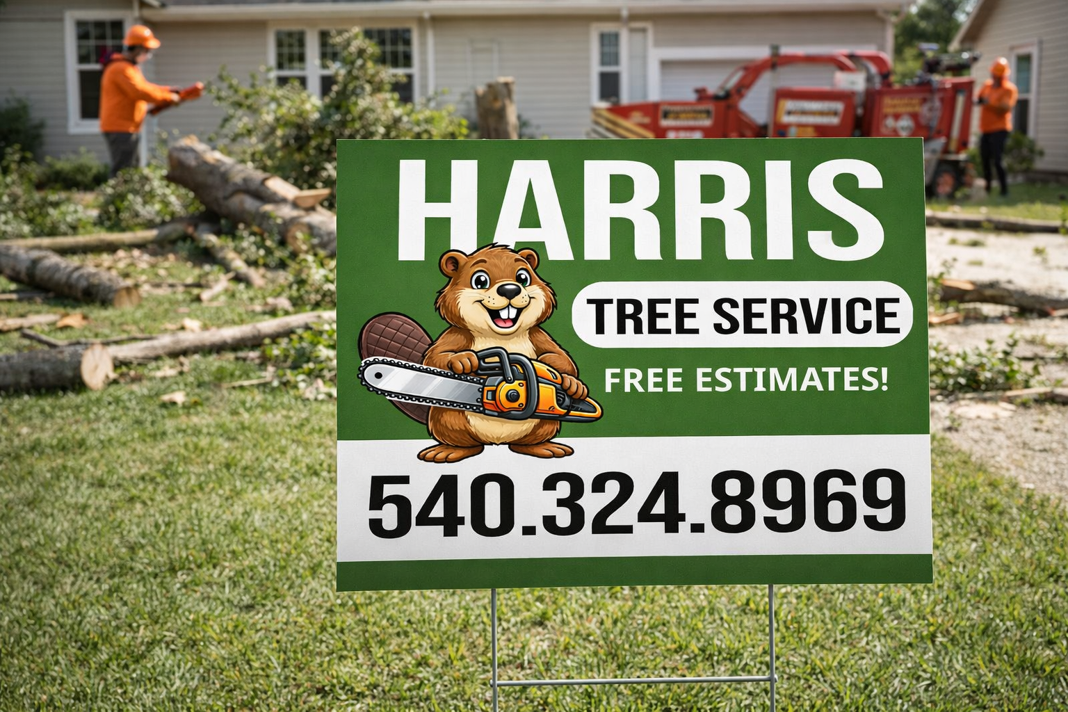 Tree Removal Service & Pruning Business Yard Signs