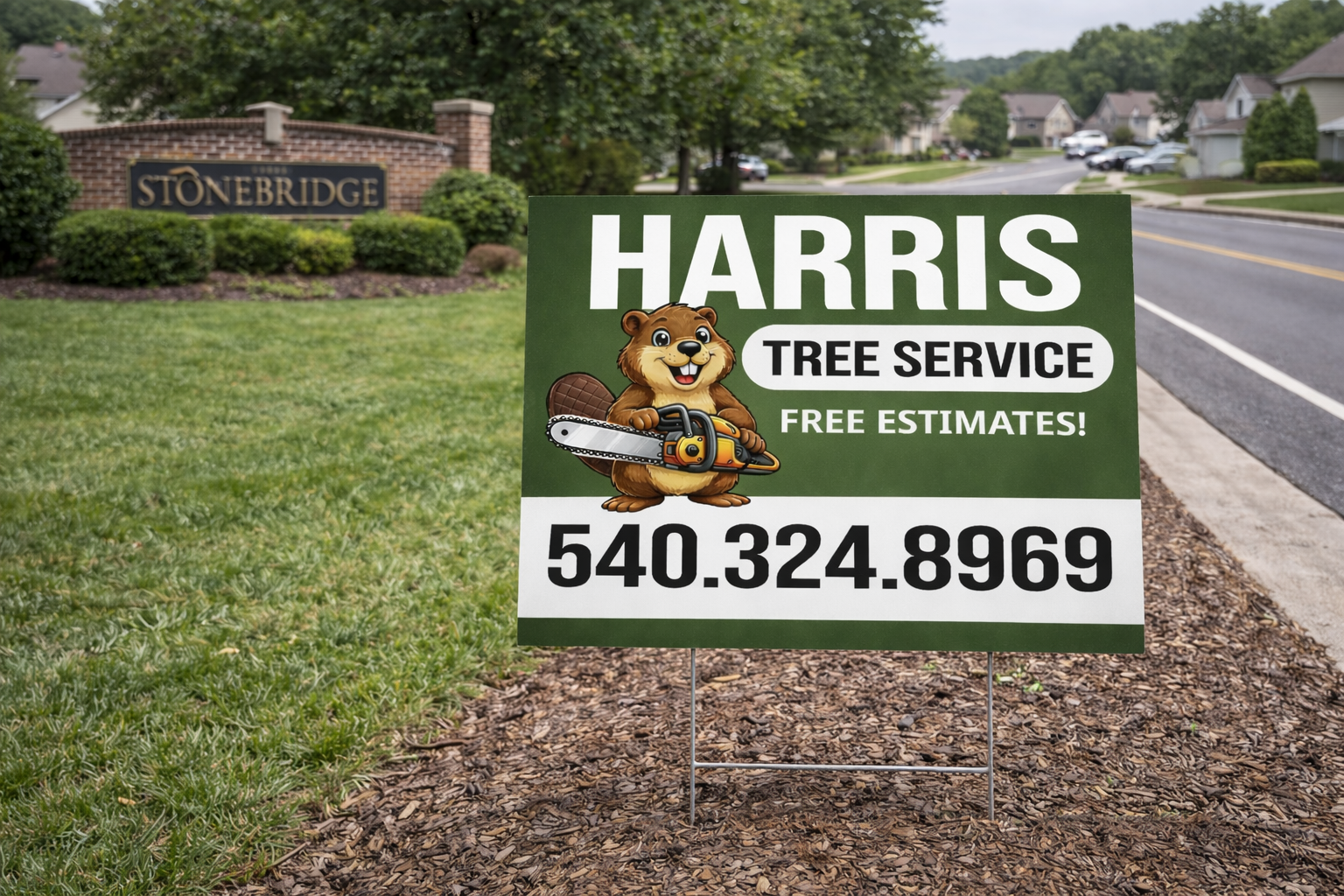 Tree Removal Service & Pruning Business Yard Signs