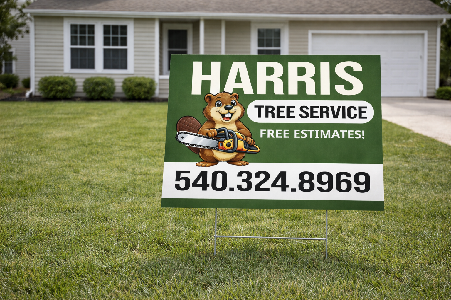 Tree Removal Service & Pruning Business Yard Signs