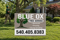 Tree Service, Pruning, & Stump Grinding Business Yard Sign